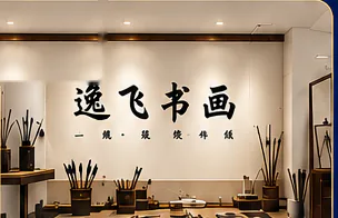 逸飞书画案例图